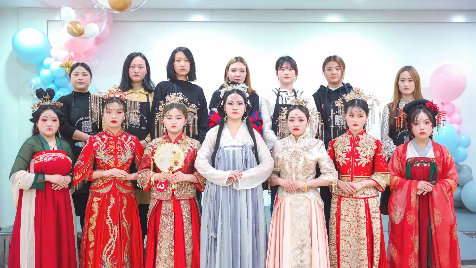 艾尚化妆美容职业培训学校开学典礼(图3)